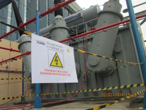 No Load Test Trafo 470MVA/500 kV, GT#4, PLTU Suralaya