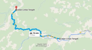 Jalur Rusak Lintas Tengah