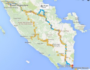 Jalur lintas Timur Solok - Lampung